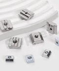 Three Size Nickel Plated Carbon Steel T Sliding Nuts Kit 105 Piece Assortment M3 M4 M5 For 2020 Aluminum Profiles DIY Makers CNC Router Build Rails And 3D Printer