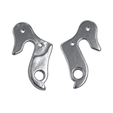 Derailleur Hanger 339 Replacement For Norco 913000-001 Replaces 485 D627 with OEM Grade Mounting Bolts, shown in silver.
