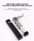 Heavy Duty Soft Close Damper For Barn Doors Runs Slick And Steady With Zero Slamming Nonsense 132 Pound Capacity Adjustable Speed for use with tracks.