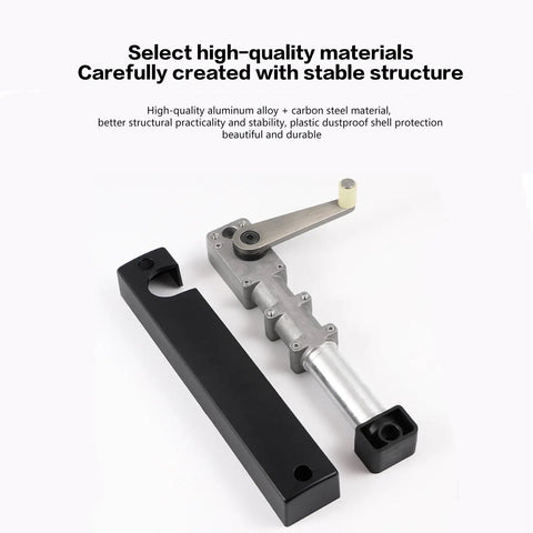 Heavy Duty Soft Close Damper For Barn Doors Runs Slick And Steady With Zero Slamming Nonsense 132 Pound Capacity Adjustable Speed for use with tracks.