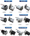 Mechanical Arm Gripper Cylinder With Magnetic Clamp For Parallel Clamping Clip Fits 1210 1205PT WD 1815 1820 Arc 1815PT M5-4 Fittings Built For Automation Robotics CNC And Pick And Place Gripping Pro Grade Gear, displayed in various models with fittings.
