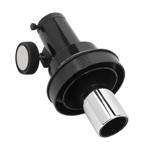 Easy Install 90mm ABS Telescope Focuser Seat Mount For 1.25 Inch Eyepieces with side fixing screws and smooth focusing mechanism