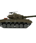1 To 16 Scale Remote Control US M26 Pershing Tank Modified Edition with upgraded metal tracks, side view