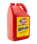 Red Line MT-90 75W-90 GL-4 Manual Transmission And Transaxle Lubricant MTL One Gallon bottle, red container with yellow label