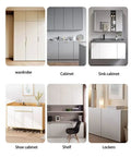 Push To Open Cabinet Latch With Spring Retract Durable Cold Rolled Steel And Nylon Nonmagnetic Corrosion Resistant cabinets image