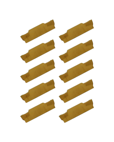 Grooving Cutoff Carbide Inserts MGMN300 M 3mm Thick with 5.5mm Cutting Width and 21mm Length for CNC Turning Pack of 20