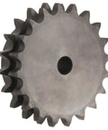 Beefy Double Strand Type B Sprocket With Hardened Teeth For 80 Chain, 1 Inch Pitch, 20 Teeth, side view