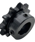 40B11 Type B Sprocket for ANSI 40 Roller Chain with 3/4 Inch Bore, 11 Tooth, 1045 Carbon Steel, Rust-Resistant Finish