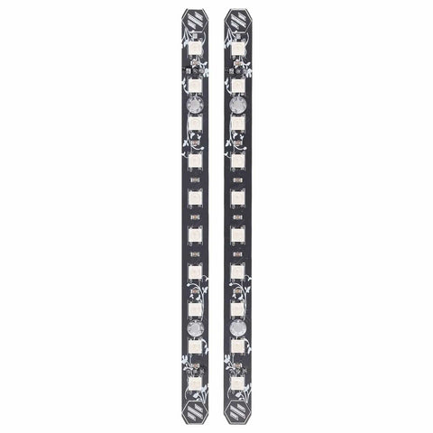 Two Pack 158mm RGB LED Light Strip Color Changing Illumination Bar For 3D Printer Lighting And Display Case Decor Lit Mood