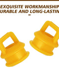 Durable Transmission Shifter Linkage Cable Bushing Repair Kit showing two orange heat-resistant bushings.