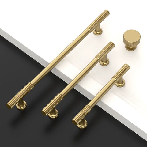 20 Pack 5 Inch Champagne Bronze Cabinet Pulls Heavy Duty Solid Kitchen Cabinet Handles For Cabinets And Drawers Champagne Gold Hardware For Bathrooms Built Tough Easy Install Rust Proof on white cabinet