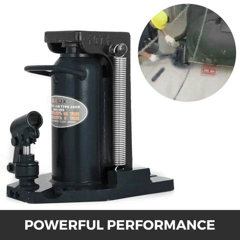 Badass Build Heavy Duty Air Hydraulic Toe Jack Lift Machine with heat treated steel for 2.5 ton lifts at garage projects.