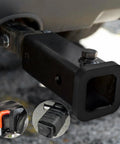 4 Pack 2 Inch Hitch Receiver Silencer Pads for Reducing Rattle on Adjustable Ball Mounts Trailer Hitch Noise Reducer