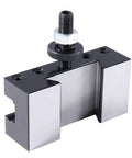 CXA Quick Change Tool Post Holder For Three Quarter Inch Tools, Style No 2, steel construction, detailed side view