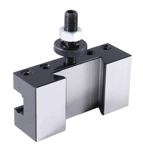 CXA Quick Change Tool Post Holder For Three Quarter Inch Tools, Style No 2, steel construction, detailed side view