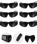 Welding Safety Goggles Offering A Badass Level Of Protection With An Over Glasses Design, showcasing multiple pairs for comfort.