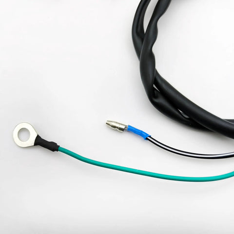 Close-up of wiring for Kill Switch For Predator 212cc And 196cc Mini Bikes And Go Karts Fits Coleman CT100U CT200U BT200X