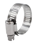 Beefed Up Stainless Steel 1 Inch Worm Gear Hose Clamp SAE 16 Size With Half Inch Band Width Fits 19 To 38 Millimeters Hoses Pack Of 10