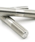 Three stainless steel double-ended threaded rods, 30mm length (M6–M8)