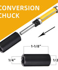 Flush Trim Router Bit With Top And Bottom Bearings, One And A Half Inch Cutting Diameter, One Quarter Inch Shank, Ideal for CNC woodworking