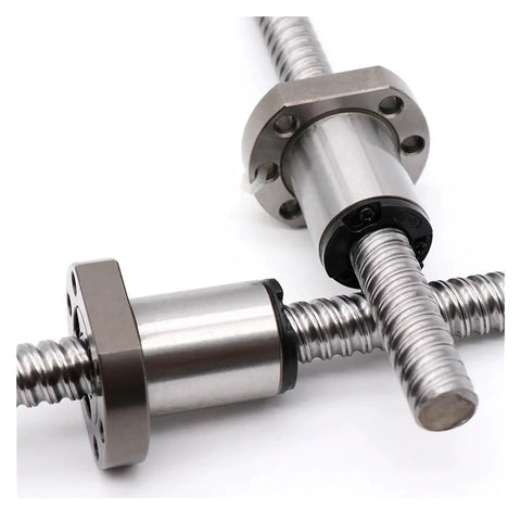 Heavy Duty Kick Ass C7 Precision Ball Screw And Nut Kit 1620 1400mm high speed quenched alloy steel for CNC rigs.