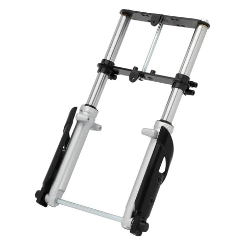 Universal Front Fork Suspension Kit Replacement For Mini Bikes Ready To Bolt On For CT100U TrailMaster Storm200 GMB100 Rascal Silver