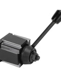Wedge Type Tool Post Piston Quick Changing Boring Holder High Speed Steel CNC Lathe Tool Holder with lever visible
