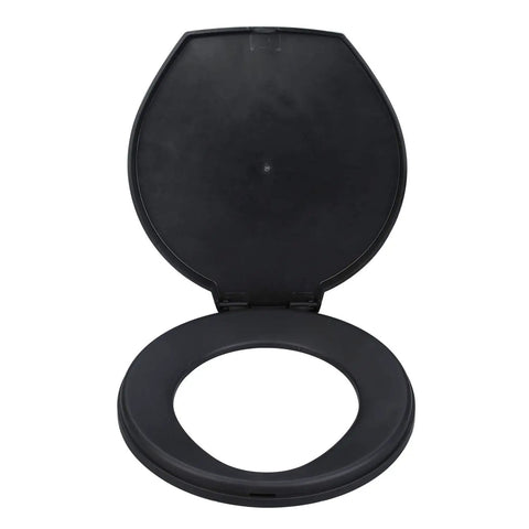 Portable Toilet Seat For Five Gallon Bucket Snap On Cover Quick Drop Set Up Luggable Loo Design Heavy Duty Polypropylene Built Tough Zero Hassle For Camping Fishing Hunting Tailgating