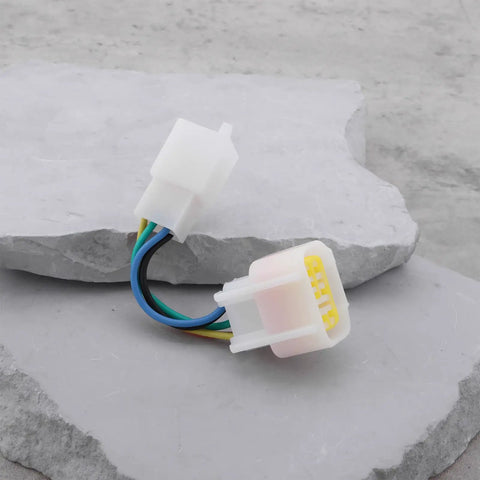 IP67 Waterproof 6Pin 5Wire Hall Sensor Adapter Cable For Electric Motorcycles Type A And Type B 2 Pack, Stable Hall Effect Connection, Easy Install, Ride Ready Durability For All Weather Rides