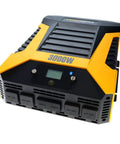 Heavy Duty 3000 Watt Power Inverter With Slick Bluetooth Connectivity And Snappy Usb Fast Charge Plus Four Knockout Ac Outlets.