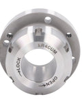 Front view of ER40 Collet Lathe Chuck Carbon Steel Heavy Duty Compact Replacement 80 mm Diameter For CNC Milling Machines Back Plate Mount Ready