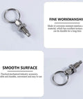 Four Pack Heavy Duty Stainless Steel Spring Plunger Knobs With Pull Type Indexing And Threaded Locking Pins Non Lockout Design with smooth surface.