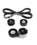 Essential Engine Timing Belt Kit For Jeep Dodge Grand Caravan Chrysler 3.6L ERB Serpentine Drive System With Idler Pulley And Tensioner To Keep Your Ride Run Smooth And Stop Those Annoying Belt Slips From Going Buggy: serpentine belt kit with idler pulleys