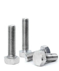 Premium TC4 Titanium Alloy Hex Bolts, M18x90mm, 10-Pack Heavy Duty Fasteners, Rust Proof Grade Five Titanium Screws on display.