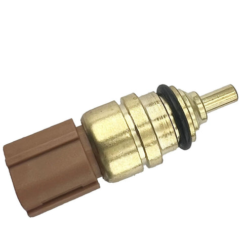 FainWan TX191 coolant temperature sensor with brass body and brown connector, side view