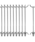 Countertop Joiner Connectors Set 10 Pcs 150mm Benchtop Drawbolt Bolts Steel for Secure Countertop and Furniture Assembly