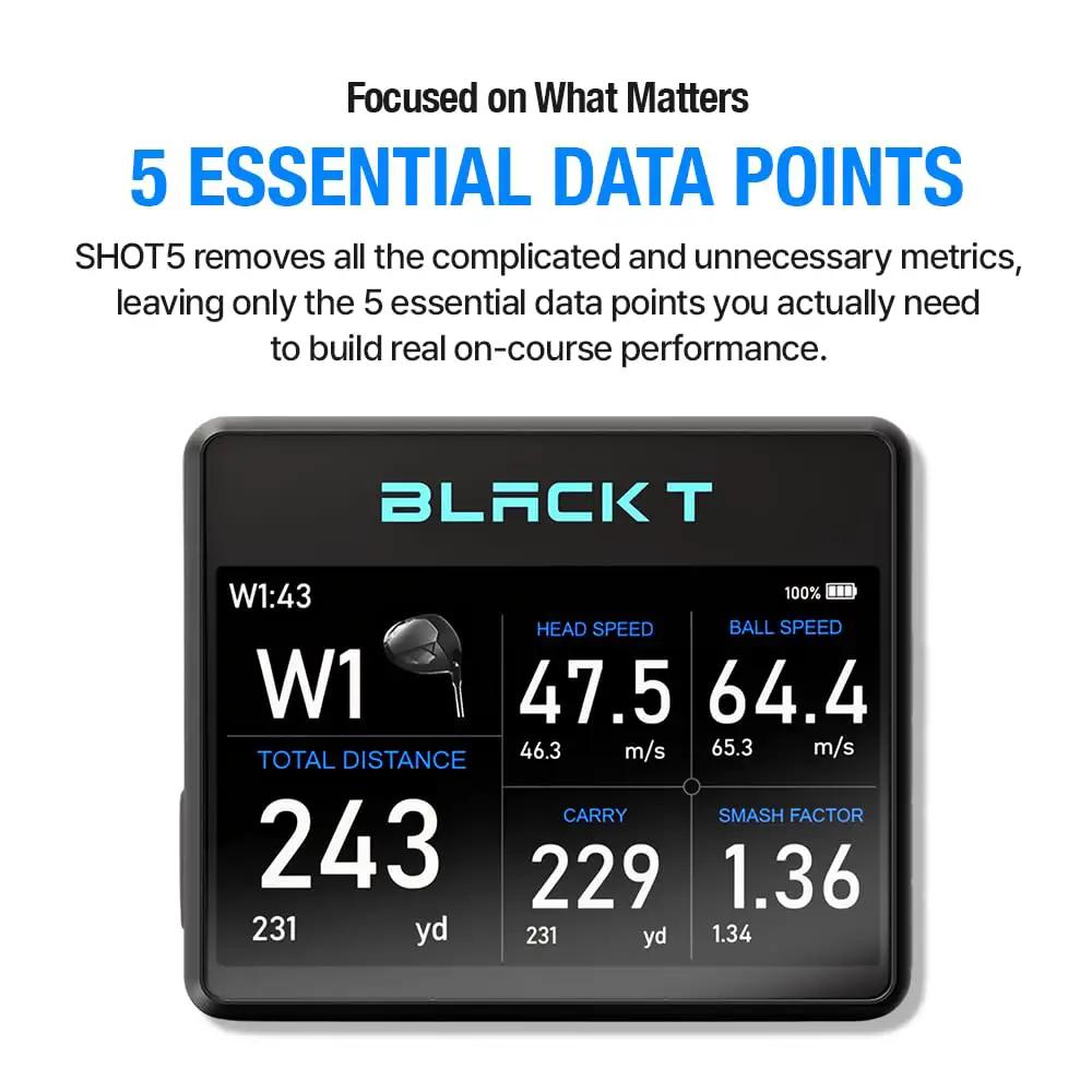 Shot5 Golf Launch Monitor: Boost Accuracy & Performance ✓
