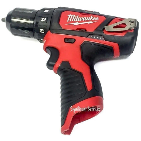 12V Drill Driver With 3/8 Inch Chuck Bare Tool Only, Ergonomic Grip For Comfort, A True Workhorse Delivers Up To 275 In-Lbs Torque