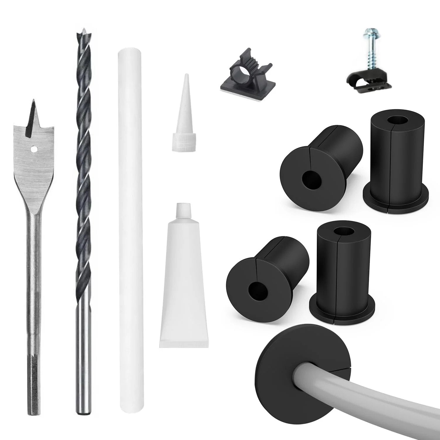 Three Quarter Inch Wall Cable Routing Kit – Tidy Installs