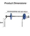 Heavy Duty Wall Mount Bubble Wrap Dispenser dimensions showing 30cm height and various length options for packaging use.