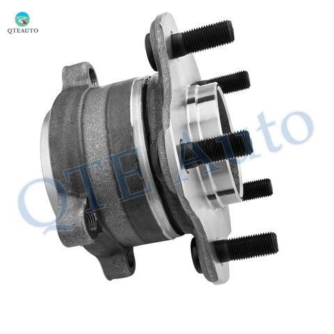 Side view of Four Piece Front And Rear Wheel Bearing Hub Assembly Set For Nissan Altima Maxima Pathfinder With Thirty Two Spline Teeth, Compatible With 2007 Through 2018 Altima, 2009 Through 2014 Maxima, And 2013 Through 2015 Pathfinder FWD