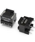 4 Pack Pro Grade Audio Isolation Transformer 600 Ohms To 600 Ohms 1:1 Ratio, EI Core, low leakage, two black components