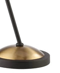 Base of Dope Retro Mid Century LED Table Lamp With Adjustable Task Light, Black Iron Shade, Black And Gold Finish, ETL Listed JYL9065A