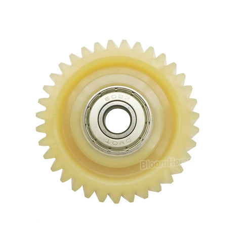 Close-up of Beefy 47.3x13mm 35T E Bike Wheel Hub Motor Planetary Nylon Gears With Bearing for motor electric vehicle.