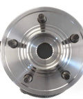 Top view of Wheel Hub And Bearing Assembly Front Left And Right 5-Lug With ABS For Ford Explorer 2002-2005, metal construction.