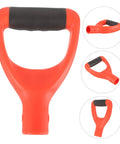 Replacement D Handle Shovel Grip For Outdoor Digging And Raking Tools With Ergonomic Non Slip PVC Spade Handle Easy Quick Install Durable