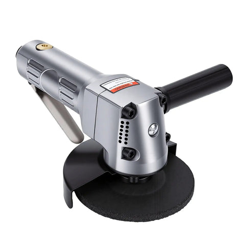 Air Powered 4 Inch Angle Grinder 11000 RPM Lightweight Frame With Solid Grip for grinding and polishing tasks.