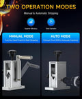 Drill Powered Wire Stripper Machine With Adjustable Feed Hole For Scrap Copper Wire 0.06 To 0.09 Inch in manual and auto mode