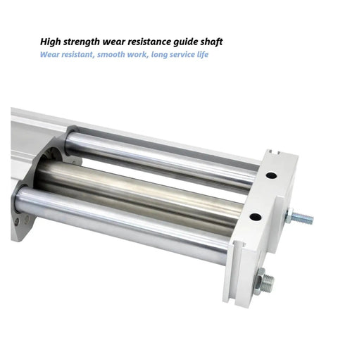 Magnetically Coupled Rodless Slider Actuator With Smooth Linear Motion For No-Nonsense Automation, Assembly, Packaging, And Material Handling, CY1S15-600Z Series, Bore Sizes CY1S15 To CY1S40, Stroke 50Z To 600Z, Low Maintenance Slide Bearing, guide shaft