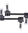 Ford Edge Front Stabilizer Sway Bar Links Replacement For 2007 2014 Models And Lincoln MKX 2007 2015 Beefed Up Suspension Upgrade For Smoother Rides On Rough Roads Boosted Cornering And Quicker Steering, pair of black steel links